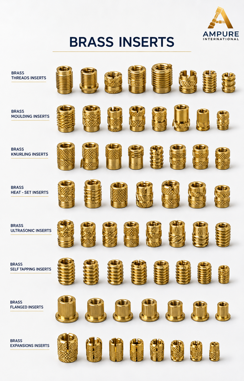 BRASS INSERTS